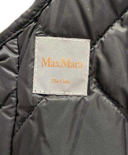 MaxMara（マックスマーラ）MaxMara (マックスマーラ) テクニカルキャンバスジレ ブラック サイズ:34 未使用品の古着・服飾アイテム