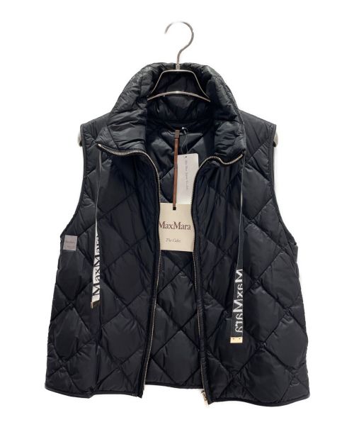 MaxMara（マックスマーラ）MaxMara (マックスマーラ) テクニカルキャンバスジレ ブラック サイズ:34 未使用品の古着・服飾アイテム
