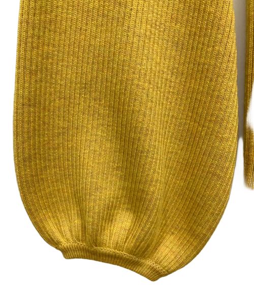 DEMYLEE（デミリー）DEMYLEE (デミリー) Ron Herman (ロンハーマン) AMALIAニット イエロー サイズ:XSの古着・服飾アイテム