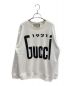 GUCCI（グッチ）の古着「オーバーサイズロゴスウェット」｜ホワイト