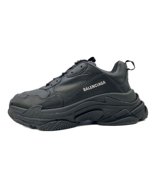 BALENCIAGA（バレンシアガ）BALENCIAGA (バレンシアガ) TRIPLE S TRAINERS ブラック サイズ:43の古着・服飾アイテム