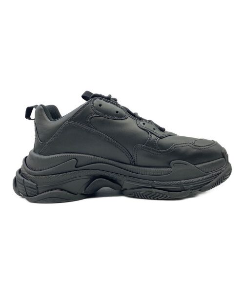 BALENCIAGA（バレンシアガ）BALENCIAGA (バレンシアガ) TRIPLE S TRAINERS ブラック サイズ:43の古着・服飾アイテム