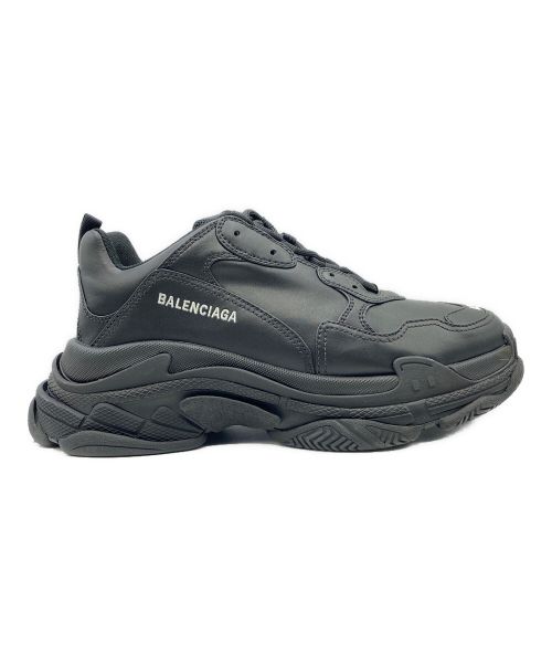 BALENCIAGA（バレンシアガ）BALENCIAGA (バレンシアガ) TRIPLE S TRAINERS ブラック サイズ:43の古着・服飾アイテム