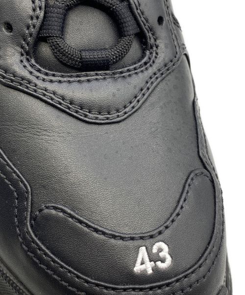 BALENCIAGA（バレンシアガ）BALENCIAGA (バレンシアガ) TRIPLE S TRAINERS ブラック サイズ:43の古着・服飾アイテム
