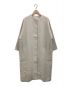 evam eva（エヴァムエヴァ）の古着「raising linen coat」｜ベージュ
