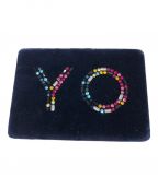 ANYA HINDMARCHアニヤ・ハインドマーチ）の古着「カードケース」｜ネイビー