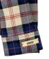 中古・古着 GUCCI (グッチ) DISNEY (ディズニー) Donald Duck Plaid Long Sleeves Shirt ネイビー サイズ:SIZE 50：49800円