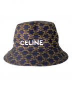 CELINEセリーヌ）の古着「バケットハット」｜ブラウン
