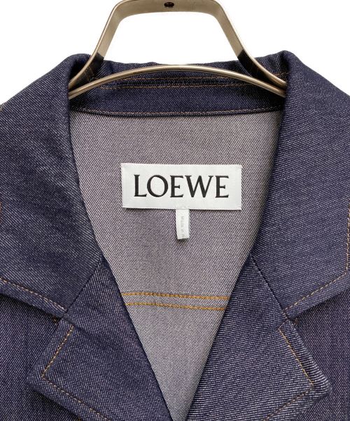 LOEWE（ロエベ）LOEWE (ロエベ) デニムワークジャケット インディゴ サイズ:50の古着・服飾アイテム
