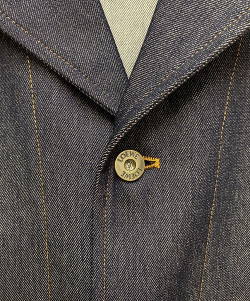 LOEWE（ロエベ）LOEWE (ロエベ) デニムワークジャケット インディゴ サイズ:50の古着・服飾アイテム