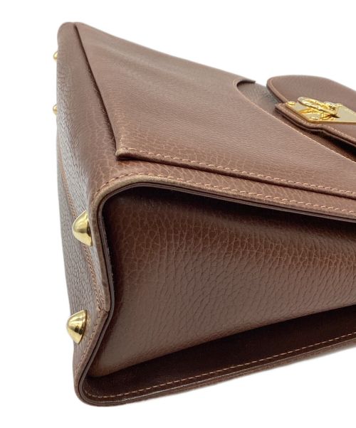 BALLY（バリー）BALLY (バリー) ハンドバッグ ブラウンの古着・服飾アイテム