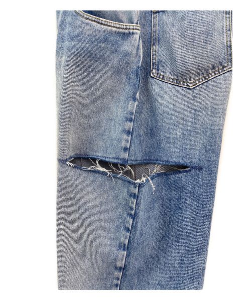 Maison Margiela（メゾンマルジェラ）Maison Margiela (メゾンマルジェラ) スラッシュディテールデニム インディゴ サイズ:44の古着・服飾アイテム