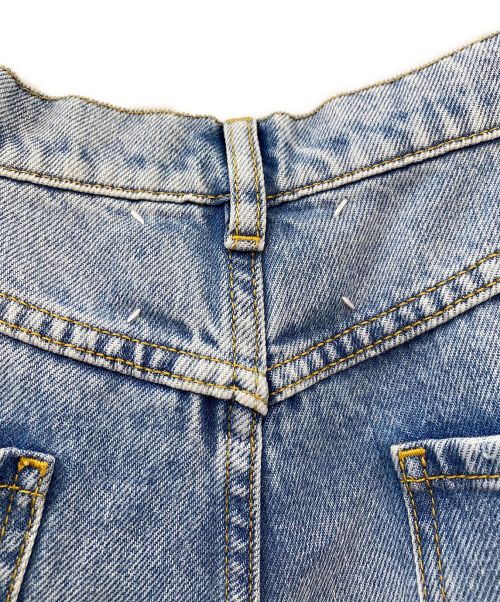 Maison Margiela（メゾンマルジェラ）Maison Margiela (メゾンマルジェラ) スラッシュディテールデニム インディゴ サイズ:44の古着・服飾アイテム