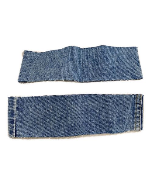 Maison Margiela（メゾンマルジェラ）Maison Margiela (メゾンマルジェラ) スラッシュディテールデニム インディゴ サイズ:44の古着・服飾アイテム