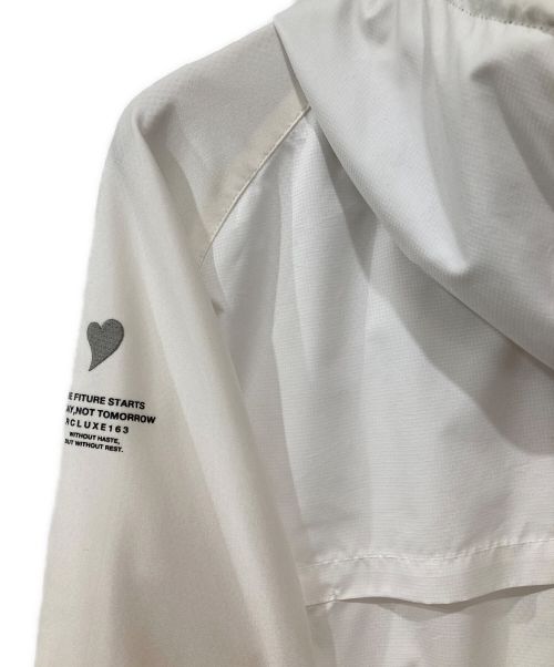 AKM x Brown Bunny（エイケイエム ブラウンバニー）AKM x Brown Bunny (エイケイエム ブラウンバニー) ナイロンジャケット ホワイト サイズ:Sの古着・服飾アイテム