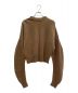 CELINE (セリーヌ) 肩ボタンカシミヤニット ブラウン サイズ:S：27800円