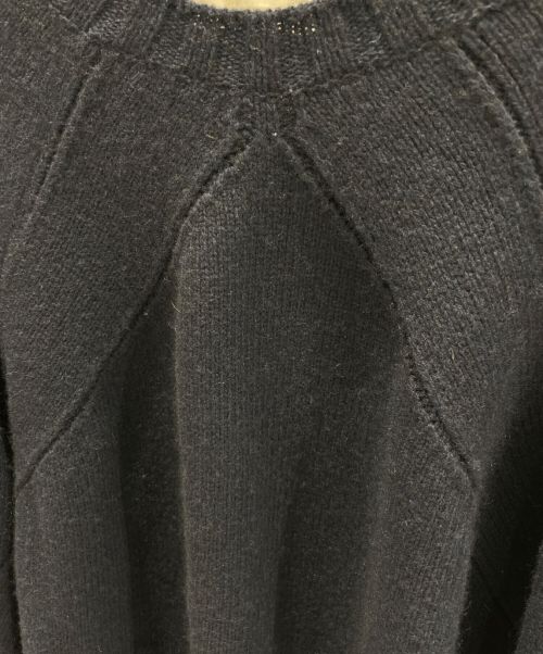 CELINE（セリーヌ）CELINE (セリーヌ) スリーブラインニット ネイビー サイズ:XSの古着・服飾アイテム