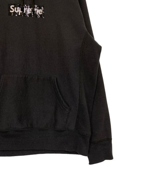 SUPREME（シュプリーム）SUPREME (シュプリーム) Box Logo Hooded Sweatshirt ブラック サイズ:Mの古着・服飾アイテム