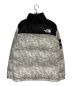 SUPREME (シュプリーム) THE NORTH FACE (ザ ノース フェイス) Paper Print Nuptse Jacket グレー サイズ:M：118000円