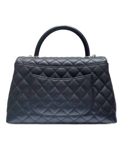CHANEL（シャネル）CHANEL (シャネル) ココハンドル2WAYバッグ ブラック サイズ:30の古着・服飾アイテム
