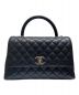 CHANEL（シャネル）の古着「ココハンドル2WAYバッグ」｜ブラック