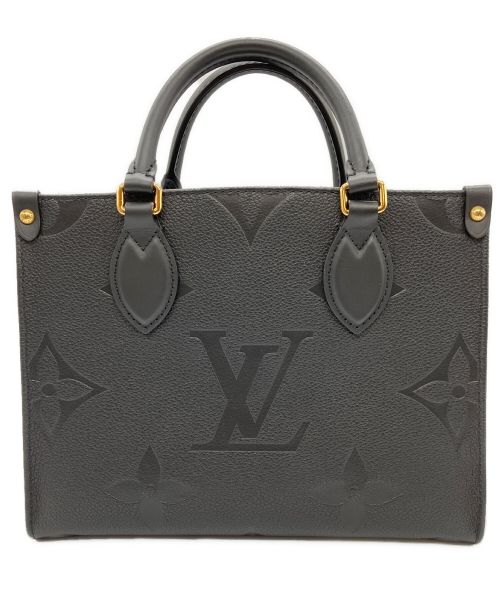 LOUIS VUITTON（ルイ ヴィトン）LOUIS VUITTON (ルイ ヴィトン) オンザゴーPM ノワールの古着・服飾アイテム