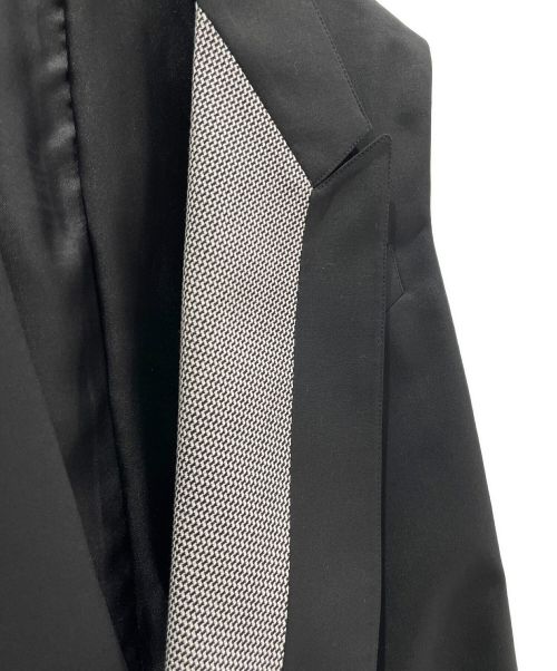 LOUIS VUITTON（ルイ ヴィトン）LOUIS VUITTON (ルイ ヴィトン) タイディテールノースリーブラップブレザー ブラック サイズ:34 未使用品の古着・服飾アイテム