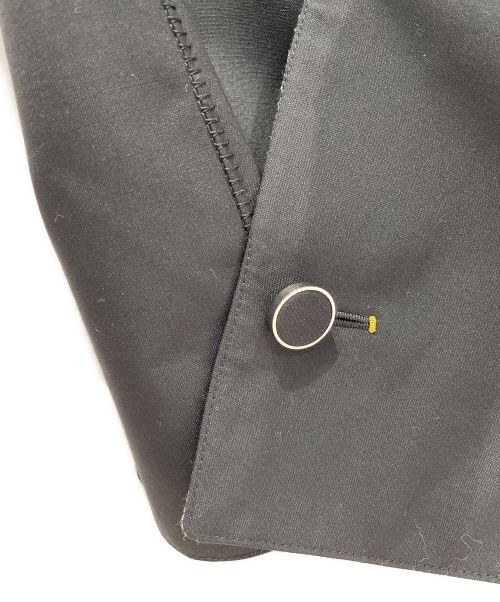 LOUIS VUITTON（ルイ ヴィトン）LOUIS VUITTON (ルイ ヴィトン) タイディテールノースリーブラップブレザー ブラック サイズ:34 未使用品の古着・服飾アイテム