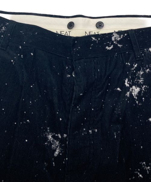 NEAT（ニート）NEAT (ニート) PONTOGLIO SPLASH PRINT CORDUROY ブラック サイズ:Lの古着・服飾アイテム