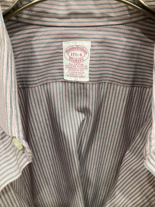 BROOKS BROTHERS（ブルックスブラザーズ）BROOKS BROTHERS (ブルックスブラザーズ) 長袖シャツ グレー サイズ:SIZE171/2-6の古着・服飾アイテム
