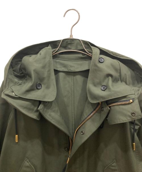 THE RERACS（ザ リラクス）THE RERACS (ザ リラクス) ショートモッズコート オリーブ サイズ:36の古着・服飾アイテム