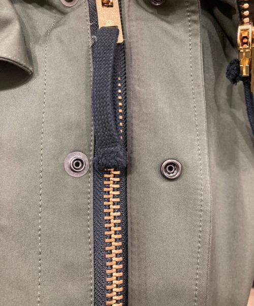 THE RERACS（ザ リラクス）THE RERACS (ザ リラクス) ショートモッズコート オリーブ サイズ:36の古着・服飾アイテム