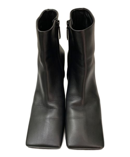 BALENCIAGA（バレンシアガ）BALENCIAGA (バレンシアガ) CARRERA LUX レザーブーツ ブラック サイズ:38の古着・服飾アイテム