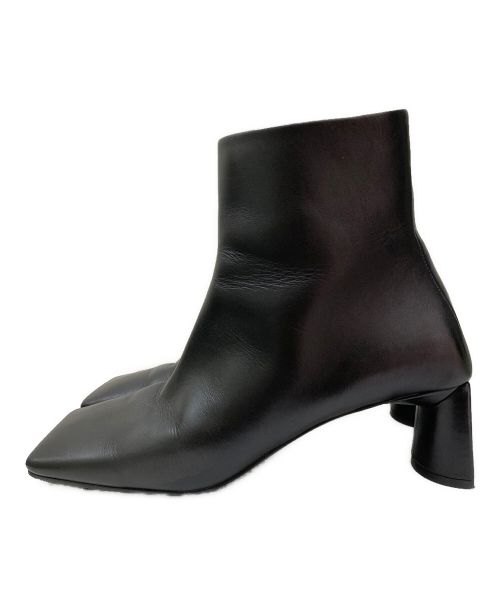 BALENCIAGA（バレンシアガ）BALENCIAGA (バレンシアガ) CARRERA LUX レザーブーツ ブラック サイズ:38の古着・服飾アイテム