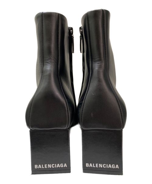 BALENCIAGA（バレンシアガ）BALENCIAGA (バレンシアガ) CARRERA LUX レザーブーツ ブラック サイズ:38の古着・服飾アイテム