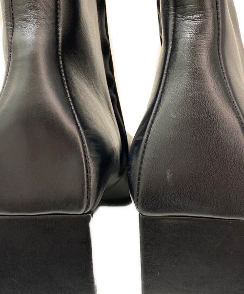 BALENCIAGA（バレンシアガ）BALENCIAGA (バレンシアガ) CARRERA LUX レザーブーツ ブラック サイズ:38の古着・服飾アイテム