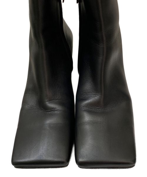 BALENCIAGA（バレンシアガ）BALENCIAGA (バレンシアガ) CARRERA LUX レザーブーツ ブラック サイズ:38の古着・服飾アイテム