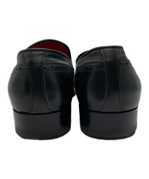 ENZO BONAFE（エンツォボナフェ）ENZO BONAFE (エンツォボナフェ) タッセルローファー ブラック サイズ:7の古着・服飾アイテム