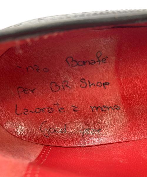 ENZO BONAFE（エンツォボナフェ）ENZO BONAFE (エンツォボナフェ) タッセルローファー ブラック サイズ:7の古着・服飾アイテム