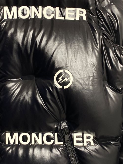 MONCLER（モンクレール）MONCLER (モンクレール) FRAGMENT DESIGN (フラグメント デザイン) MAYCONNE GIUBBOTTO ブラック サイズ:SIZE 3の古着・服飾アイテム