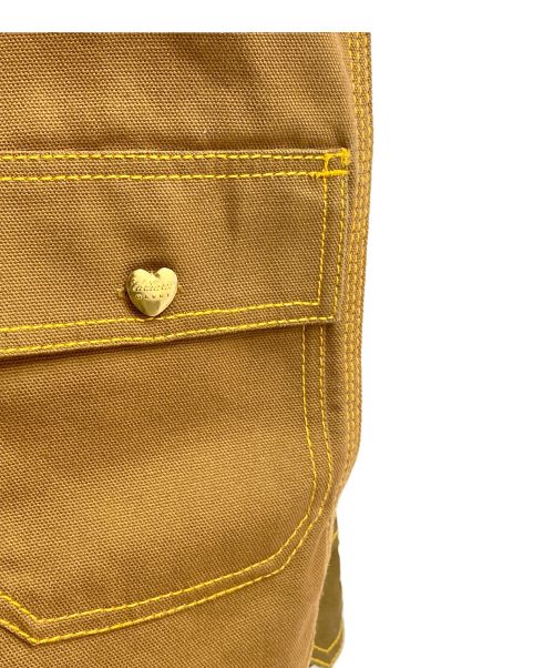 MARNI（マルニ）MARNI (マルニ) Carhartt WIP (カーハートダブリューアイピー) 23SS カラーブロックオーバーシャツ ブラウン サイズ:S 未使用品の古着・服飾アイテム