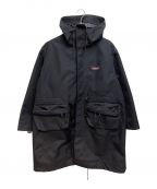 UNDERCOVER×EASTPAKアンダーカバー×イーストパック）の古着「ナイロンコート」｜ブラック