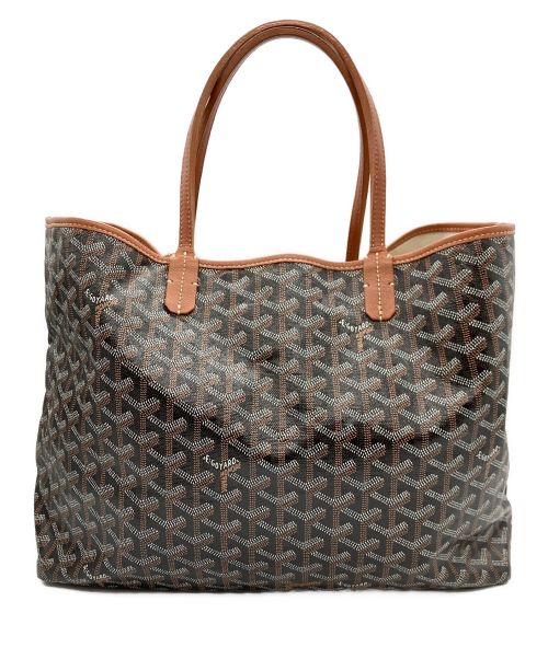 GOYARD（ゴヤール）GOYARD (ゴヤール) サンルイPM ブラック×ブラウンの古着・服飾アイテム