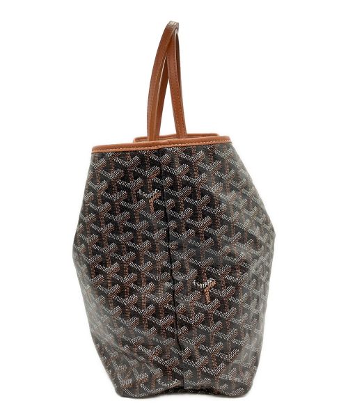 GOYARD（ゴヤール）GOYARD (ゴヤール) サンルイPM ブラック×ブラウンの古着・服飾アイテム