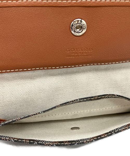 GOYARD（ゴヤール）GOYARD (ゴヤール) サンルイPM ブラック×ブラウンの古着・服飾アイテム