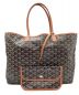 GOYARD (ゴヤール) サンルイPM ブラック×ブラウン：138000円