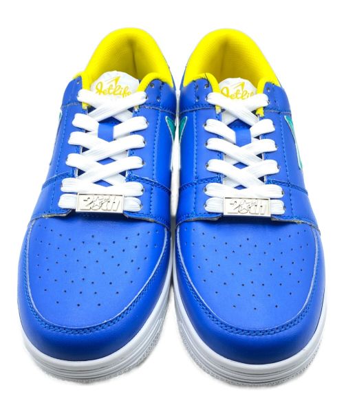 BAPESTA（ベイプスタ）BAPESTA (ベイプスタ) CURREN$Y (カレンシー) BAPE STA LOW M2 ブルー サイズ:27cm(US 9) 未使用品の古着・服飾アイテム