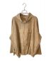 AURALEE（オーラリー）の古着「23SS GOAT SUEDE P/O BLOUSON(ゴートスウェードプルオーバーブルゾン)」｜カーキベージュ