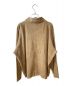 AURALEE (オーラリー) 23SS GOAT SUEDE P/O BLOUSON(ゴートスウェードプルオーバーブルゾン) カーキベージュ サイズ:3：39000円