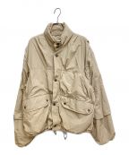 OUR LEGACYアワーレガシー）の古着「23SS PUFFA - Metallic Sand Parachute Poplin」｜ベージュ
